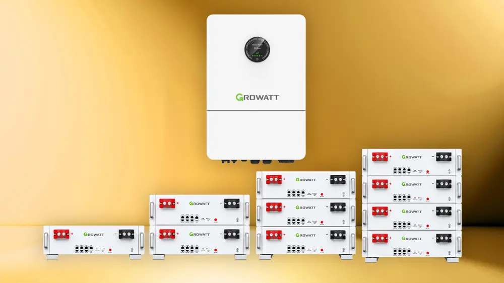 Источник бесперебойного питания 15 кВт 3 фазы Growatt WIT 15K-HU + аккумуляторы Growatt HOPE LiFePO₄, фото 1