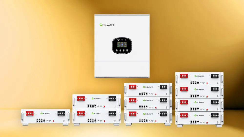 Источник бесперебойного питания 6 кВт Growatt SPE 6000TL HVM-G2 + аккумуляторы LiFePO₄ Growatt HOPE, фото 1