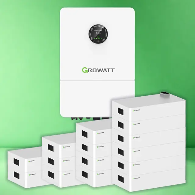 Трёхфазный ИБП 15 кВт Growatt WIT 15K-HU + батареи AXE до 400 кВт⋅ч