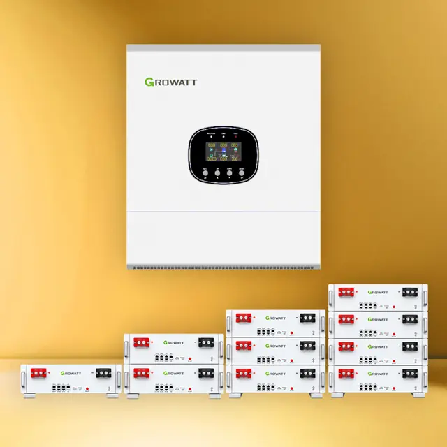 Источник бесперебойного питания 6 кВт Growatt SPE 6000TL HVM-G2 + аккумуляторы LiFePO₄ Growatt HOPE