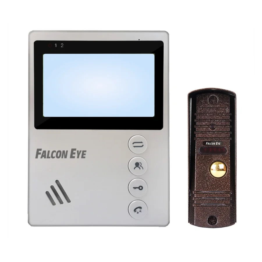 Комплект видеодомофона Falcon Eye KIT-Vista, монитор 4,3" + вызывная панель