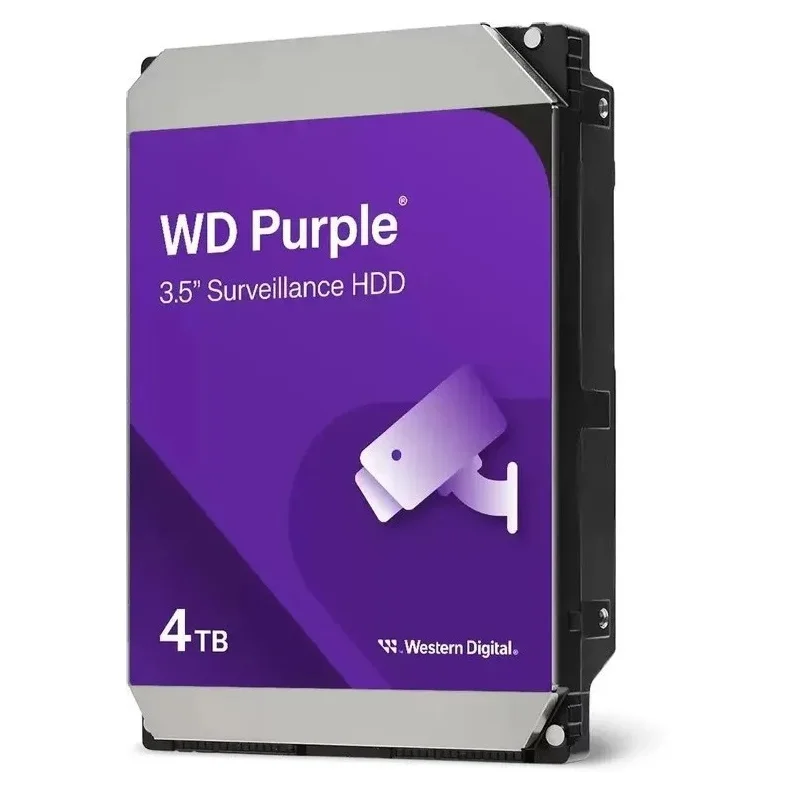 Жёсткий диск для видеонаблюдения WD Purple WD44PURZ, 4 ТБ, SATA III