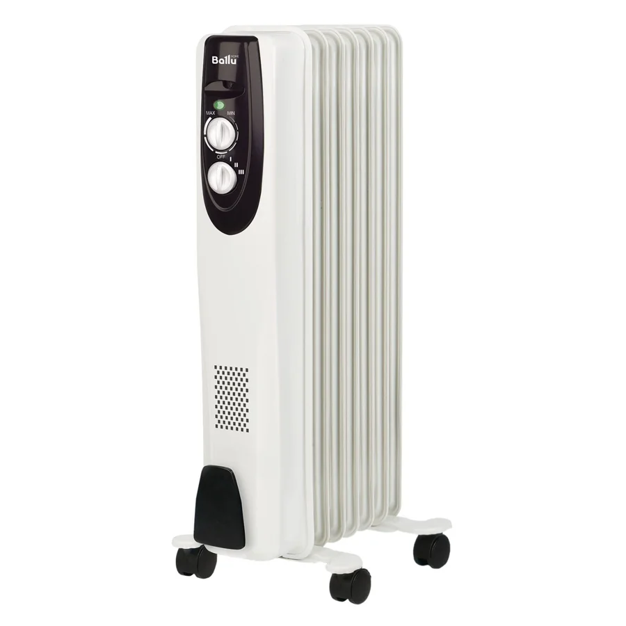 Масляный радиатор Ballu Classic BOH/CL-07WRN, 1,5 кВт, 7 секций