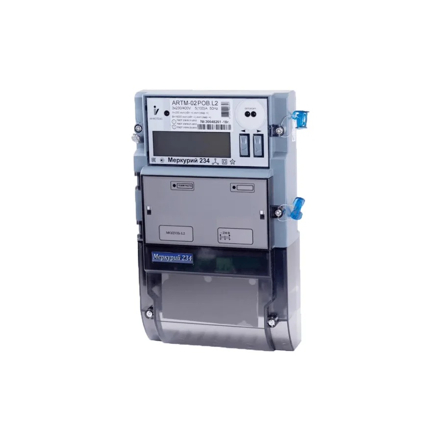 Счётчик электроэнергии Меркурий 234 ARTM-02 PB.R, 3 фазы, двунаправленный, 5(100) А