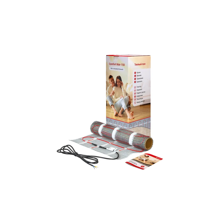 Нагревательный мат Ridan Comfort Mat-150, 2 м² / 300 Вт