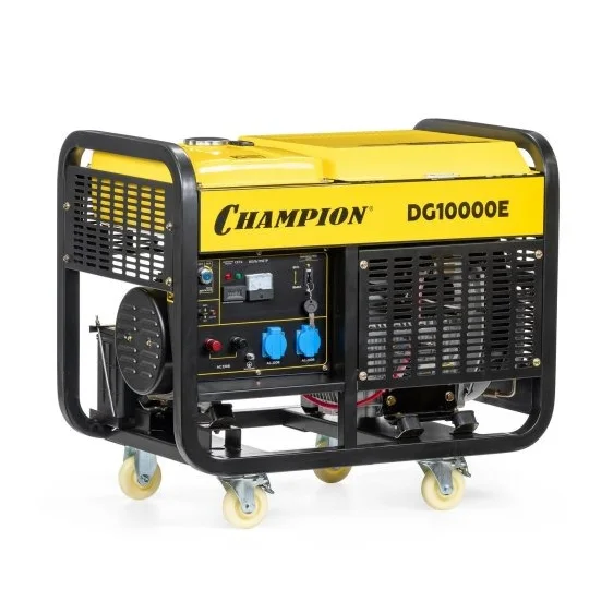 Дизельный генератор Champion DG10000E, 10 кВт, фото 1