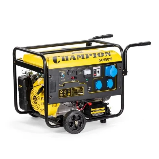 Бензиновый генератор Champion GG6501E + ATS, 5 кВт, фото 1