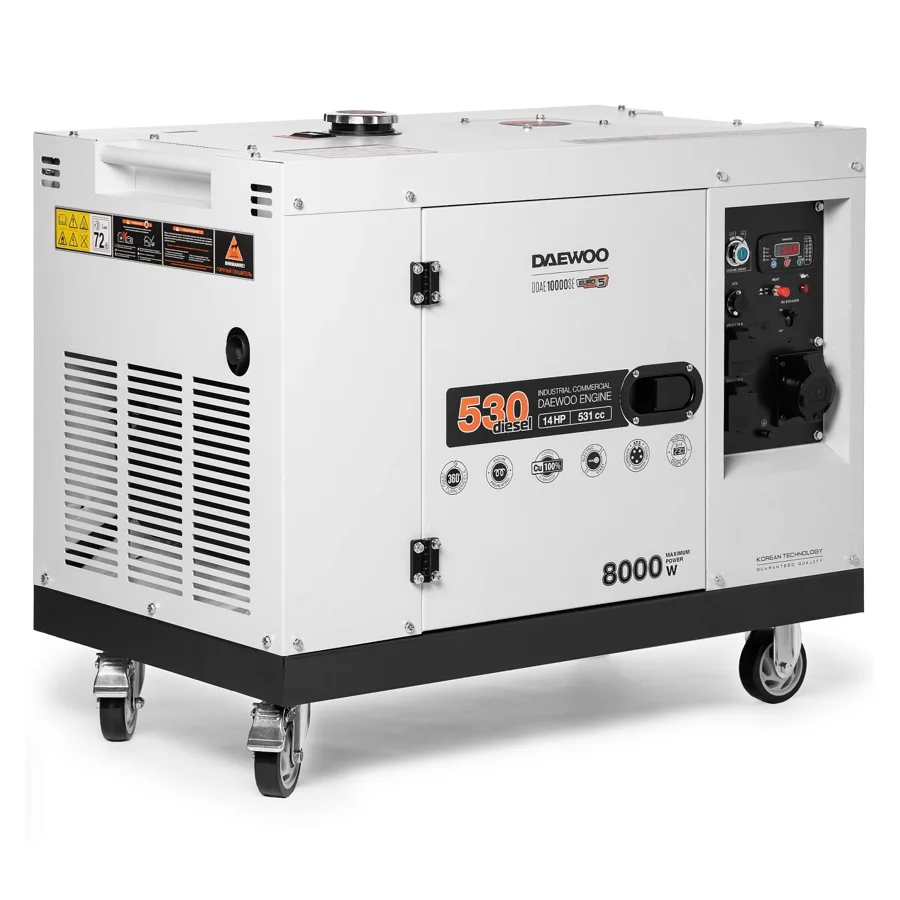 Дизельный генератор Daewoo Power DDAE 10000SE, 7,2 кВт, фото 1