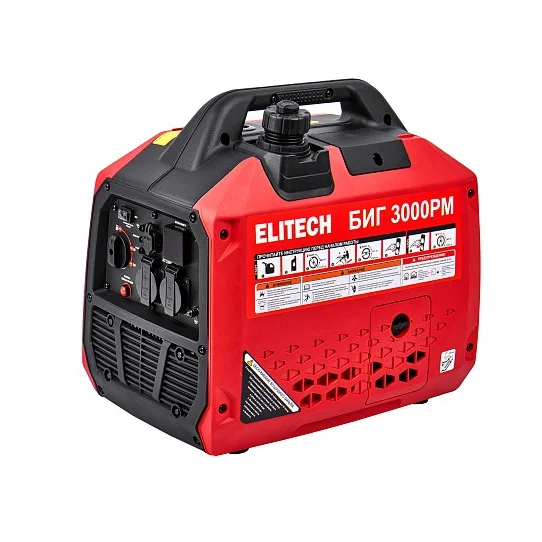 Инверторный генератор Elitech БИГ 3000РМ, 2,8 кВт, фото 1