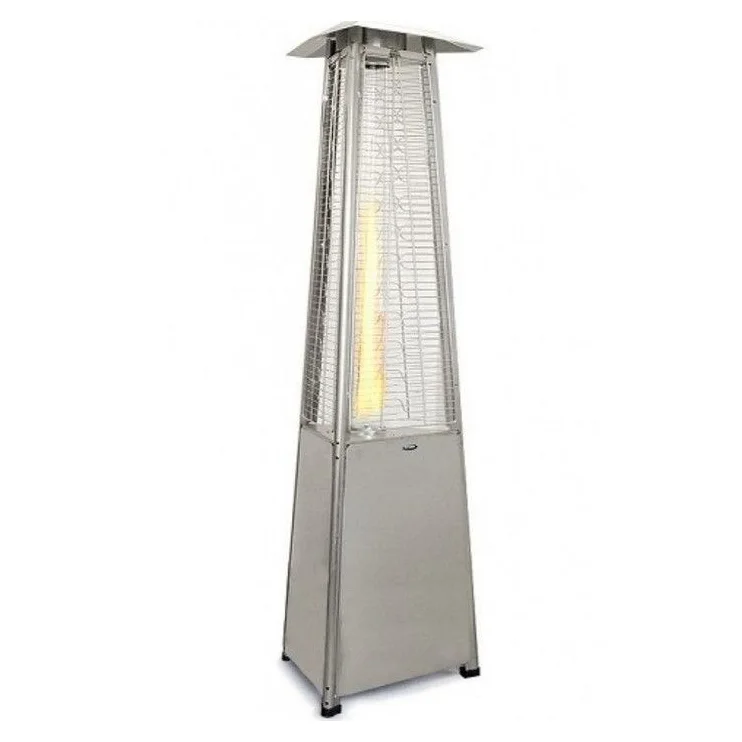 Уличный газовый обогреватель «пирамида» Stalleh Pyramid x 3 Steel, 13 кВт, фото 1