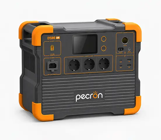 Портативная электростанция Pecron E1500LFP 1536 Вт·ч 2200 Вт LiFePO4 с ИБП, фото 1