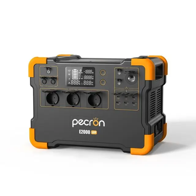 Портативная электростанция Pecron E2000LFP 1920 Вт·ч 2000 Вт LiFePO4 с ИБП, фото 1