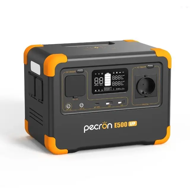 Портативная электростанция Pecron E500LFP 576 Вт·ч 600 Вт LiFePO4 с ИБП