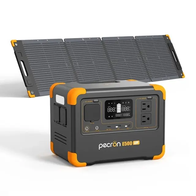 Портативная солнечная электростанция Pecron E500LFP, фото 1