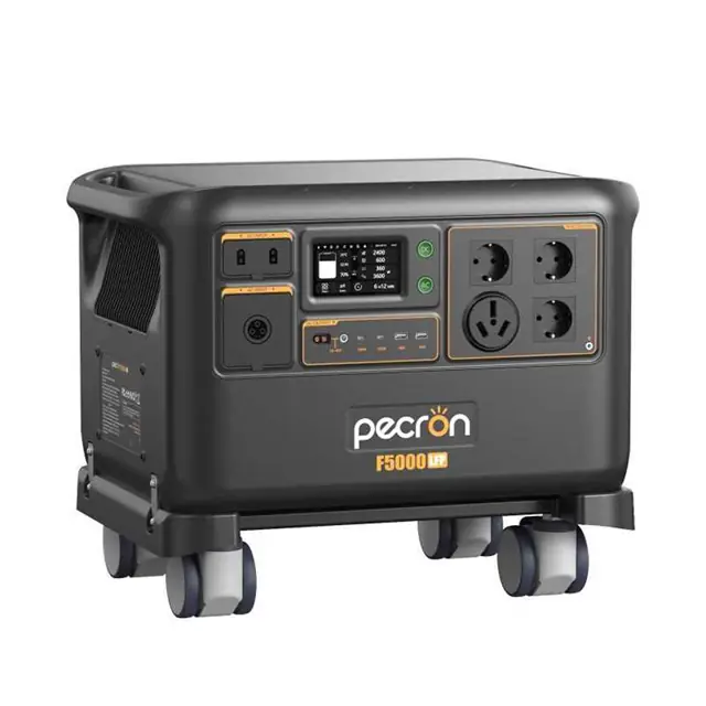 Портативная электростанция Pecron F5000LFP 7200 Вт, 5120 Вт·ч LiFePO4 с ИБП, фото 1