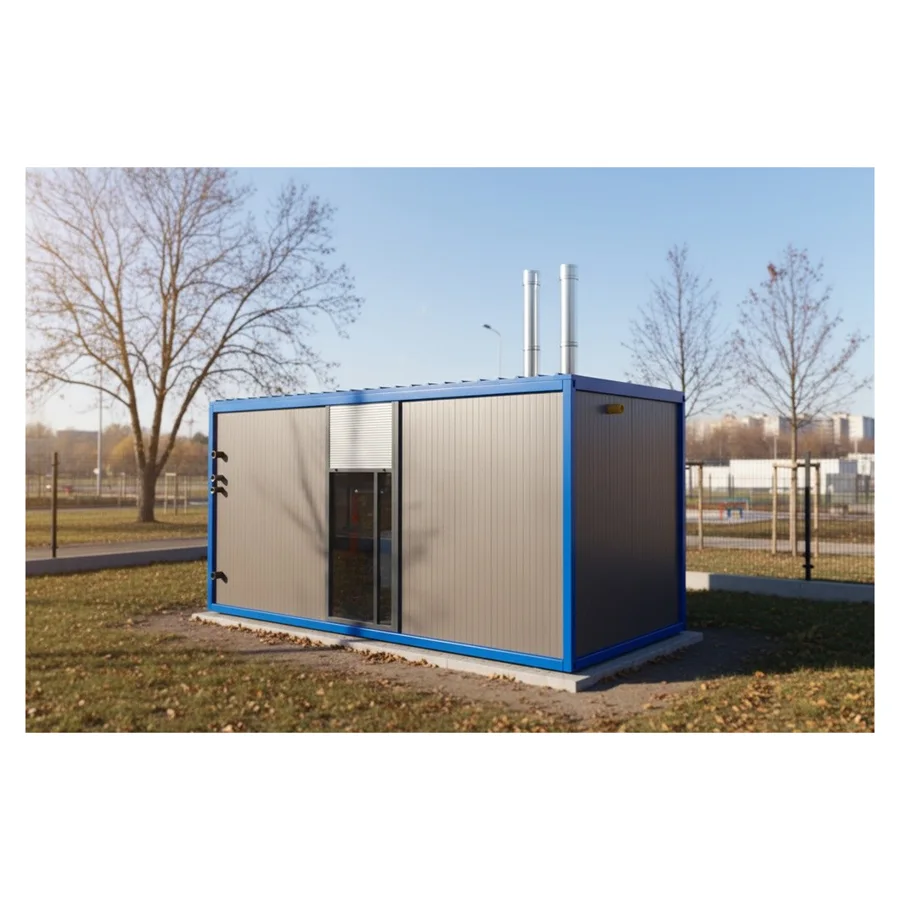 Газовая модульная котельная Thermo Blok 300 кВт с ГВС, котлы GEFFEN, фото 1