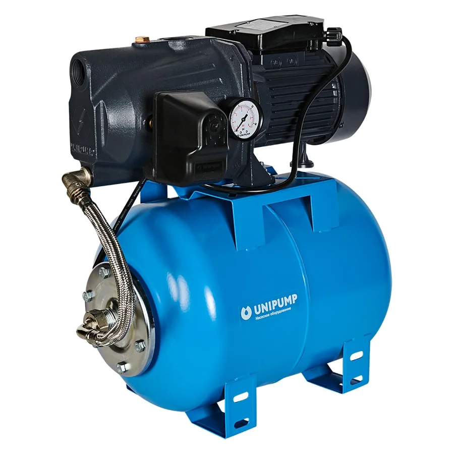 Насосная станция UNIPUMP AUTO JET 100 L, 750 Вт