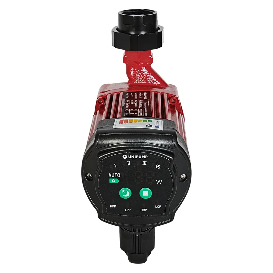 Циркуляционный насос UNIPUMP LPA 25-60, энергоэффективный, 180 мм
