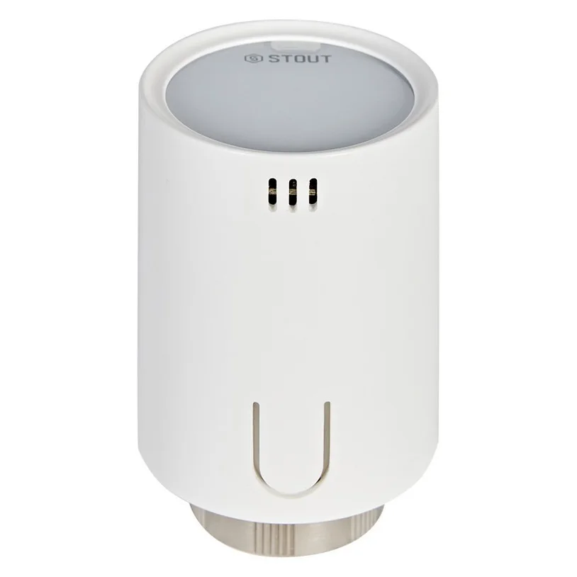 Умная термоголовка STOUT STE-2070 Zigbee, M30×1,5, фото 1