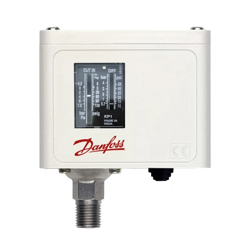 Реле высокого давления Danfoss KP5, 8–32 бар
