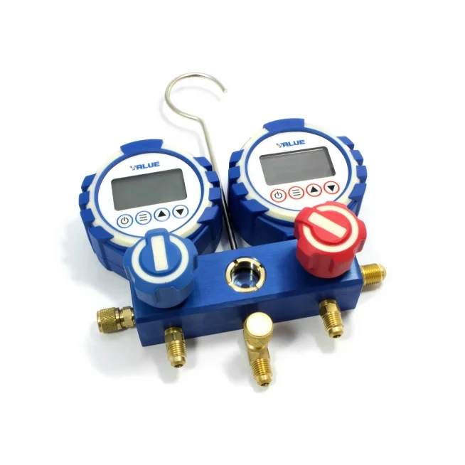 Манометрический коллектор цифровой Value VDG-2-S1 в кейсе