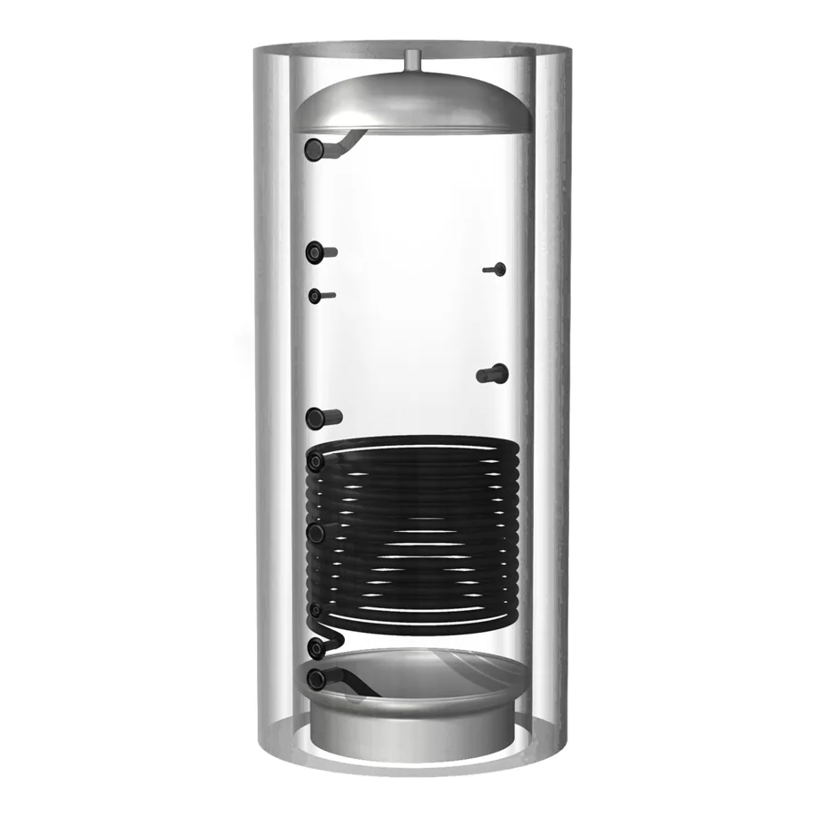 Теплоаккумулятор Hajdu AQ PT6 1000 C со змеевиком, 1000 л