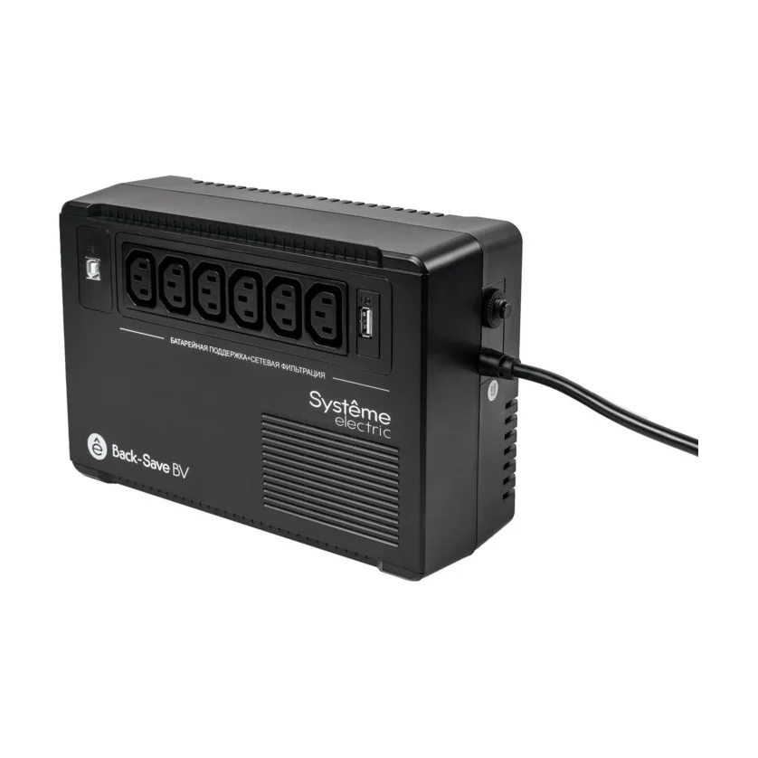 Линейно-интерактивный ИБП Systeme Electric BVSE800I, 800 ВА / 480 Вт, фото 1