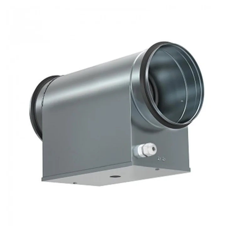 Нагреватель канальный электрический Shuft EHC 250-9,0/3, Ø250 мм, 9 кВт, фото 1