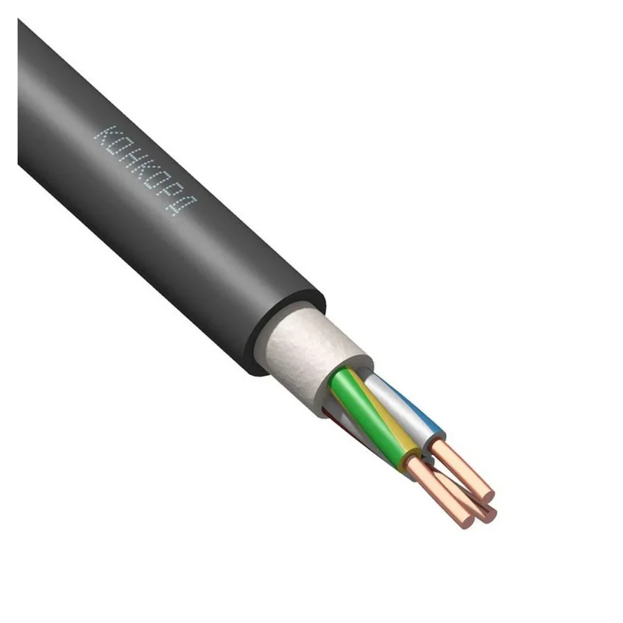Кабель Конкорд ВВГнг(А)-LS 3×2,5, бухта 100 м