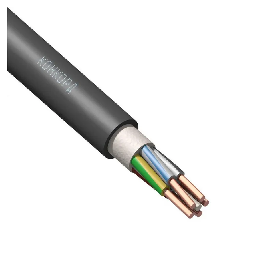 Кабель Конкорд ВВГнг(А)-LS 5×10, бухта 50 м