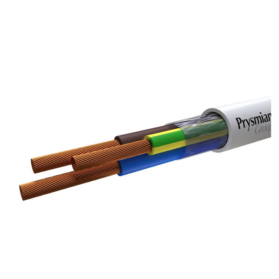 Провод ПВС РЭК-Prysmian 3×1,5, бухта 100 м